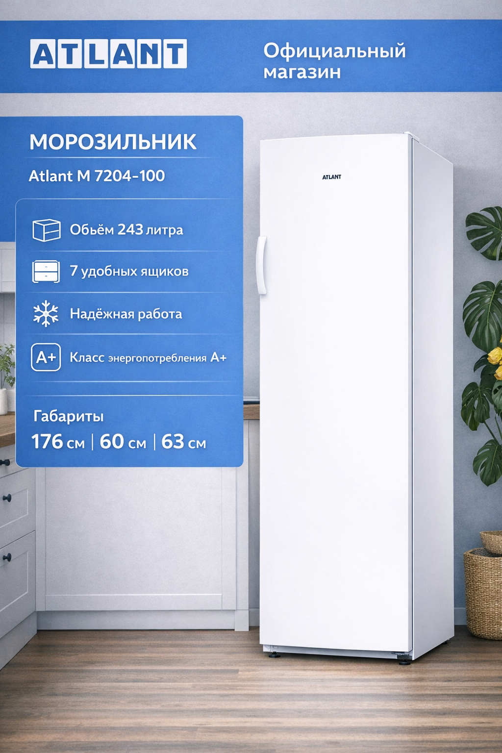 ����������� Atlant � 7204-100 243 � �����